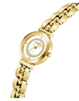 Montre femme  GUESS Leena GW0994L2 fond écru chic et élégante