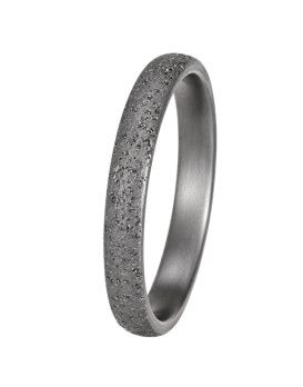 THYESTE - Alliance homme en tantale 3,5 mm finition Pure Curve Moon (tantale pur 999/1000)