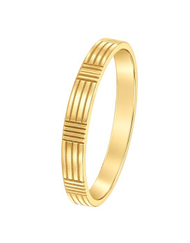 TIMEO – Alliance homme en or jaune 750/1000 (18 carats)