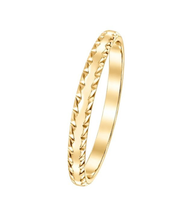 NELIA – Alliance femme en or jaune 750/1000 (18 carats)