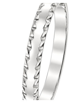 FABIO – Alliance homme en or blanc 750/1000 (18 carats)