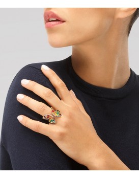 Bague argent  UNA STORIA BG121184 Collection Papillon