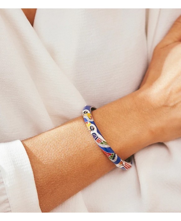 Bracelet argent UNA STORIA, JO121113, Collection Toucan