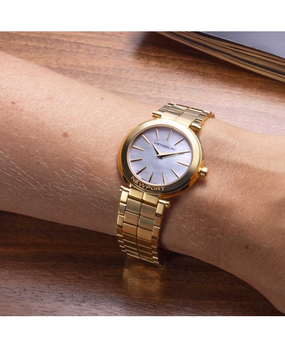 Montre femme slim Michel Herbelin 16922-BP19  Collection Newport