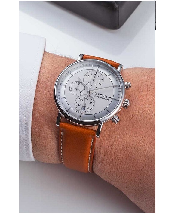 Montre homme chronographe Michel Herbelin 35647-AP12GD  Collection Inspiration
